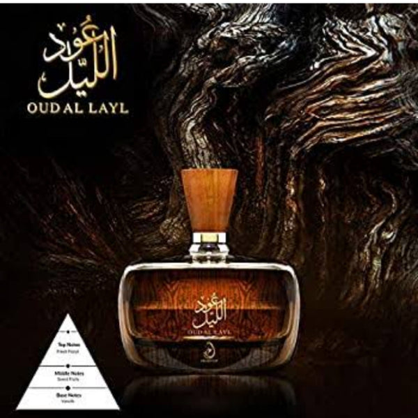 Oud Al Layl Eau de Parfum – Premium Arabic Long Lasting Fragrance (100ml)